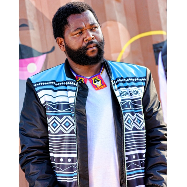 Nqadu Design Bomber Jacket - Image 5