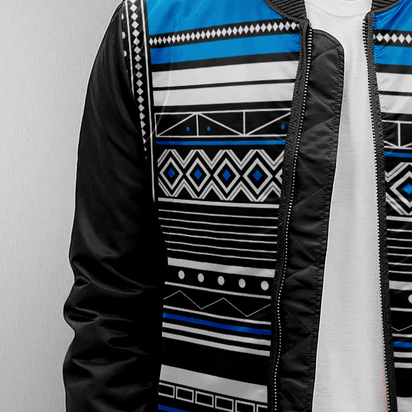 Nqadu Design Bomber Jacket - Image 2