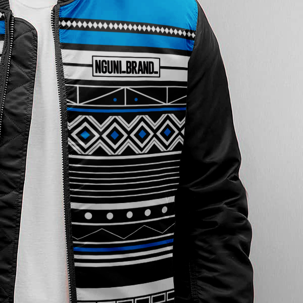 Nqadu Design Bomber Jacket - Image 3