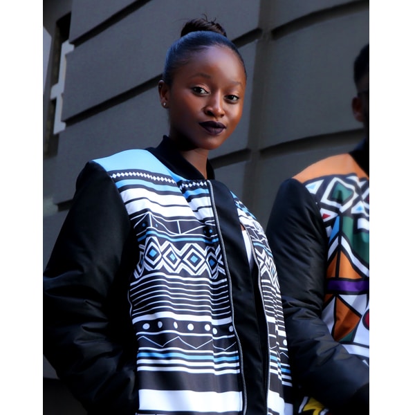 Nqadu Design Bomber Jacket - Image 4