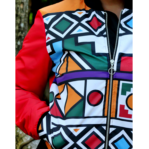 Thingo Design Bomber Jacket (RED) - Image 2