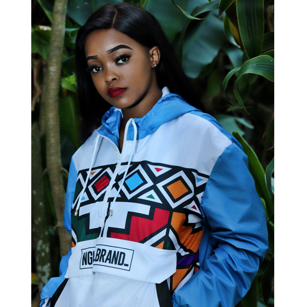 Windbreaker Jacket Blue (Women) - Image 4