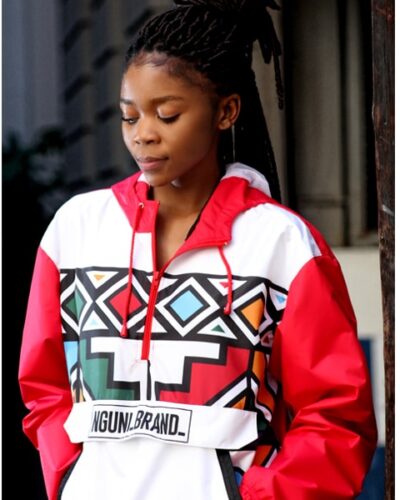 Windbreaker Jacket Red (Women)