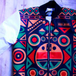 Iyana Unisex white Bomber Jacket