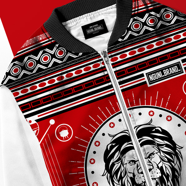 Thokoza - Bomber Jacket - WOMEN (white sleeves) - Image 2