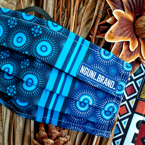 NguniBrand - Shweshwe Mask - Image 3