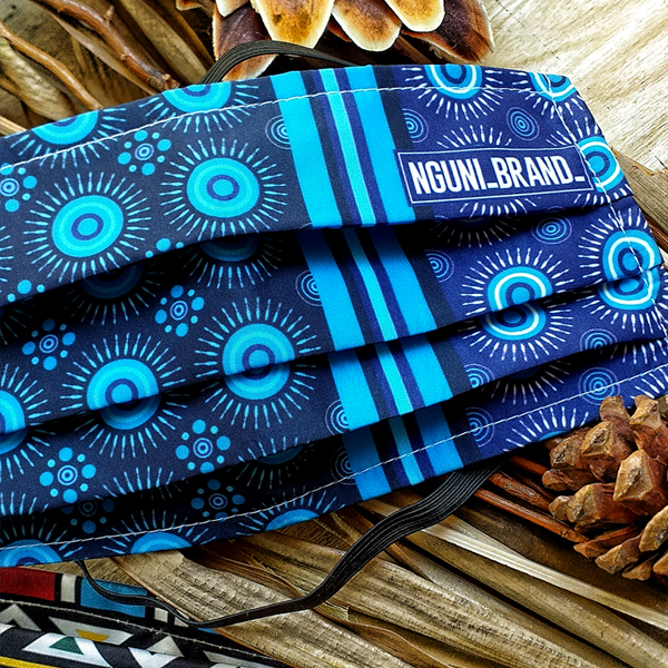 NguniBrand - Shweshwe Mask - Image 4
