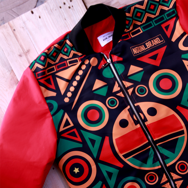 Iyana Unisex RED Bomber Jacket