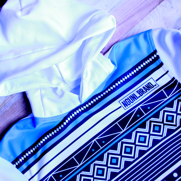 Nqadu Unisex White HOODIE - Image 3