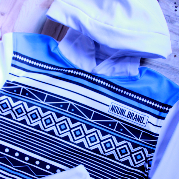 Nqadu Unisex White HOODIE - Image 5