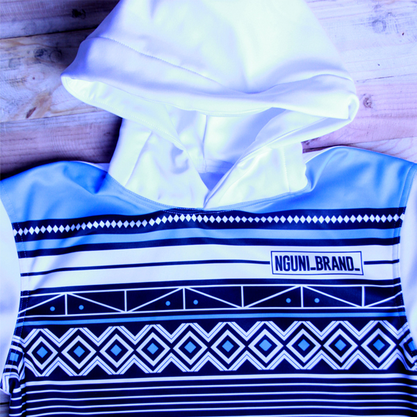 Nqadu Unisex White HOODIE - Image 6