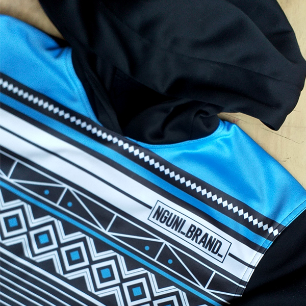 Nqadu Unisex black HOODIE - Image 5