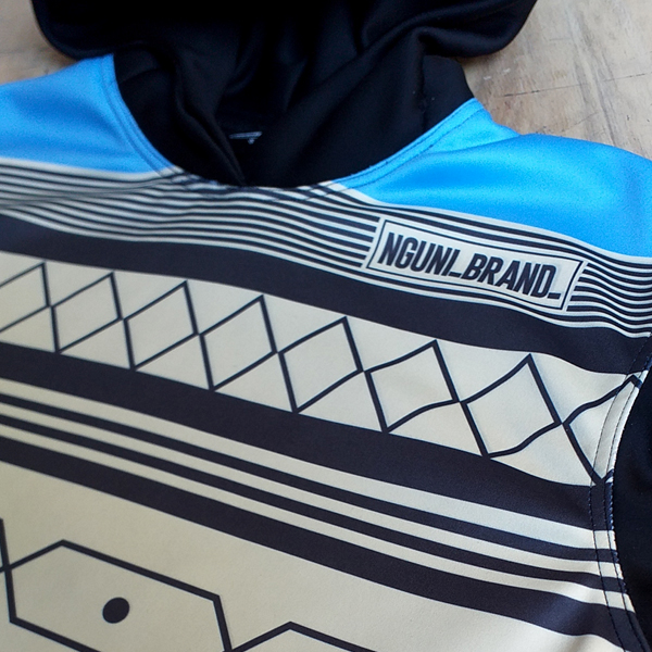 UMBHACO Unisex black HOODIE - Image 2