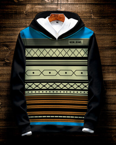 UMBHACO Unisex black HOODIE