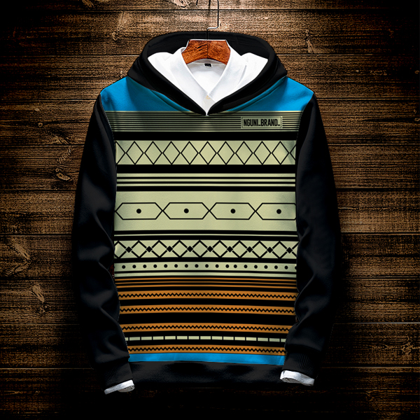 UMBHACO Unisex black HOODIE