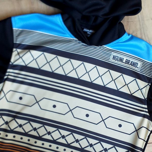 UMBHACO Unisex black HOODIE - Image 3