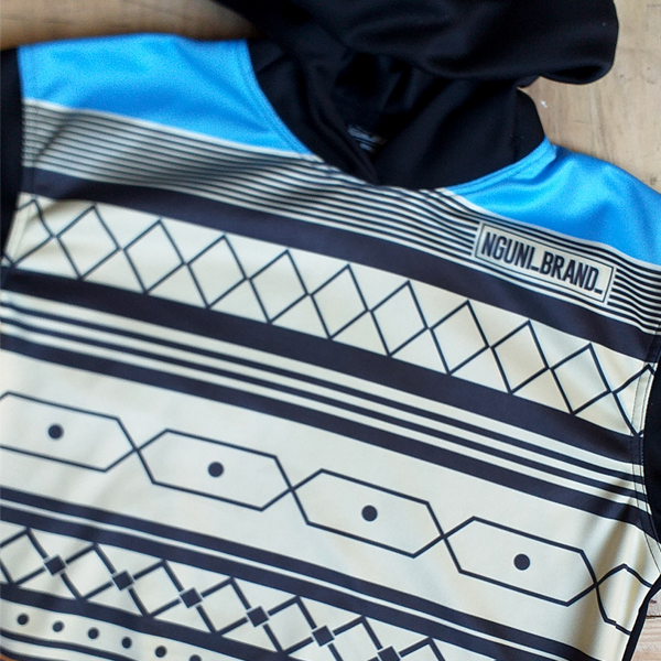 UMBHACO Unisex black HOODIE - Image 5