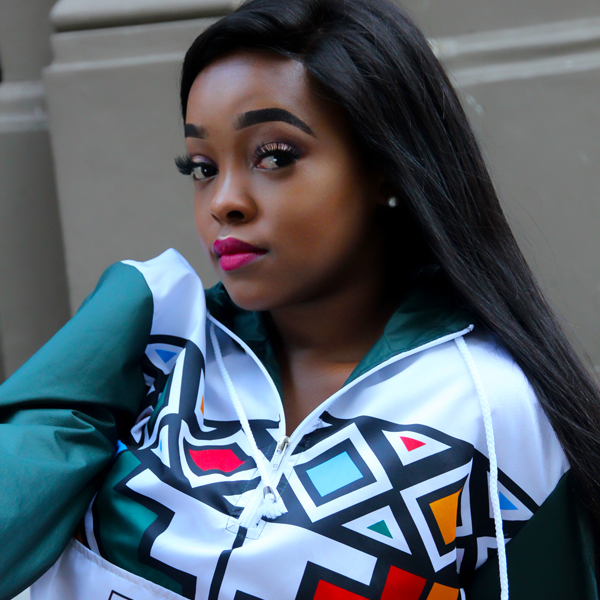 Windbreaker Jacket GREEN (WOMEN) - Image 2