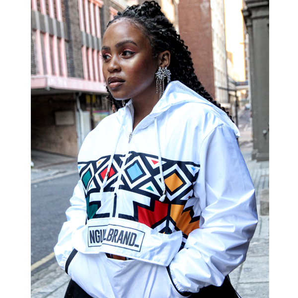 Windbreaker Jacket White (WOMEN) - Image 3