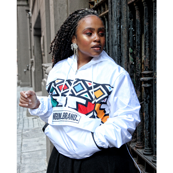 Windbreaker Jacket White (WOMEN) - Image 4