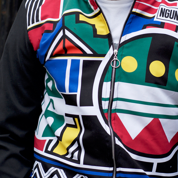 NguniBomber (Limited edition) - Bomber Jacket - MEN(BLACK) - Image 2