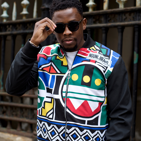 NguniBomber (Limited edition) - Bomber Jacket - MEN(BLACK) - Image 3