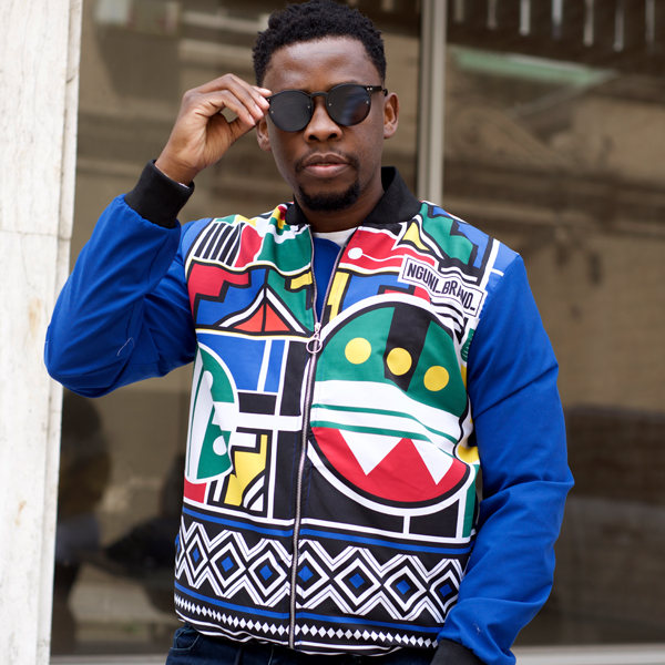 NguniBomber (Limited edition) - Bomber Jacket - MEN(BLUE)