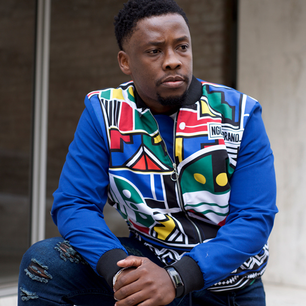 NguniBomber (Limited edition) - Bomber Jacket - MEN(BLUE) - Image 4