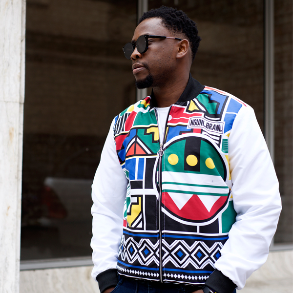 NguniBomber (Limited edition) - Bomber Jacket - MEN(WHITE) - Image 4