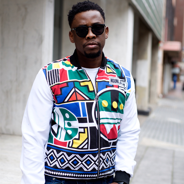 NguniBomber (Limited edition) - Bomber Jacket - MEN(WHITE) - Image 3