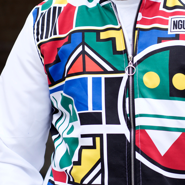 NguniBomber (Limited edition) - Bomber Jacket - MEN(WHITE) - Image 2