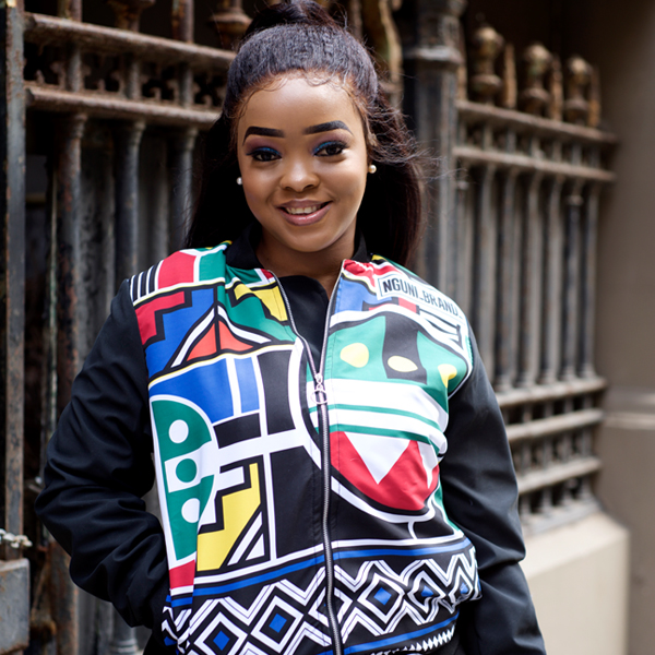 NguniBomber (Limited edition) - Bomber Jacket - WOMEN(BLACK) - Image 3