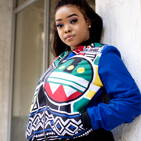 NguniBomber (Limited edition) - Bomber Jacket - WOMEN(BLUE) - Image 4