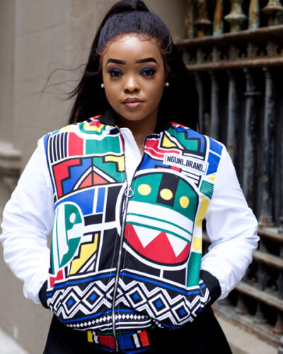 NguniBomber (Limited edition) - Bomber Jacket - WOMEN(WHITE)