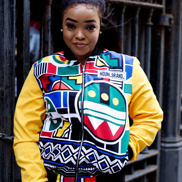 NguniBomber (Limited edition) - Bomber Jacket - WOMEN(YELLOW) - Image 4