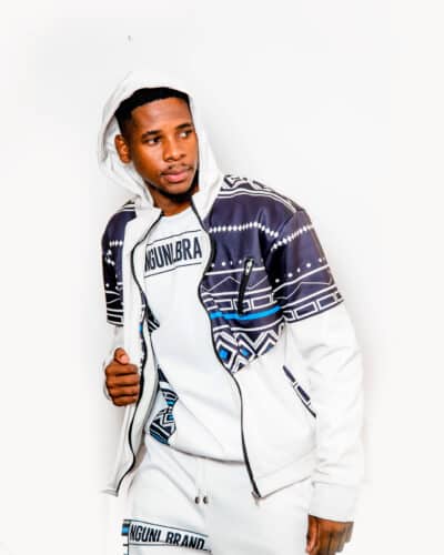 LIMITED WHITE NQADU JACKET